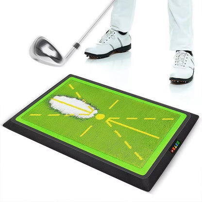 Golf Strike Training Trace Track Pad Swing Exerciser 