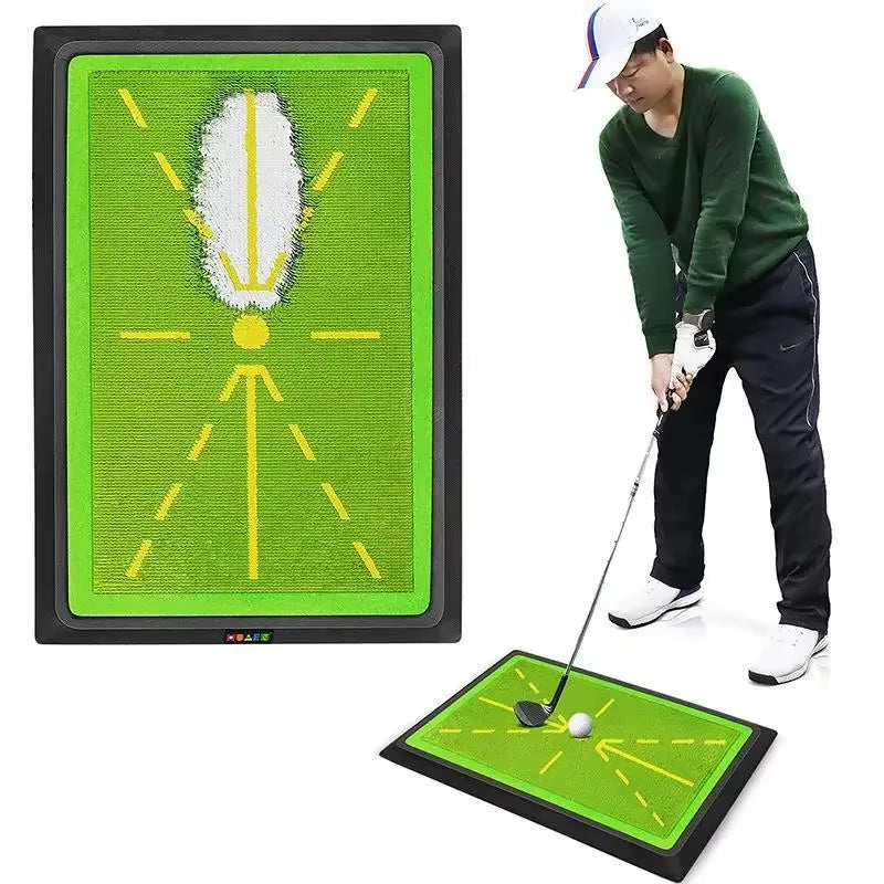 Golf Strike Training Trace Track Pad Swing Exerciser 