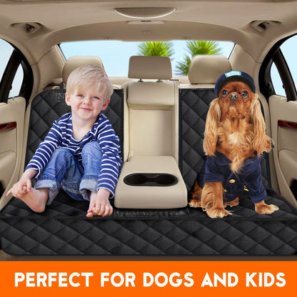 Dog Car Seat Cover, Back Seat Cover for Dogs Pet