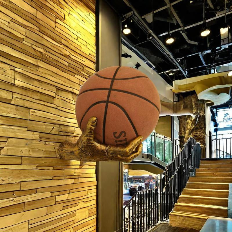 Wall Mounted Basketball Holder