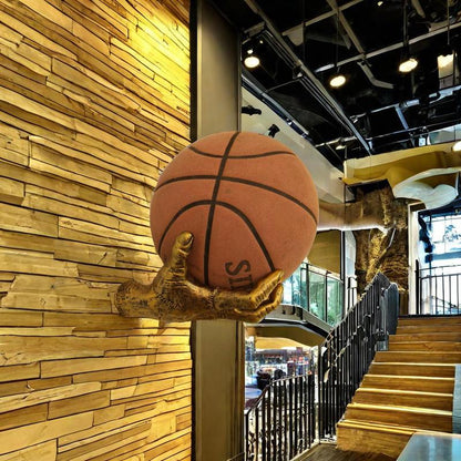 Wall Mounted Basketball Holder